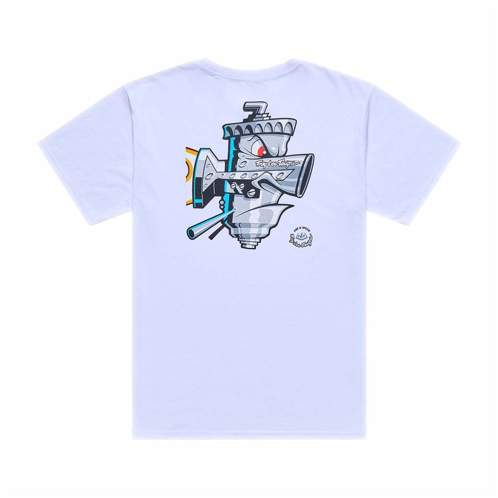 TLD 26.1 SHORT SLEEVE TEE CARB CLUB WHITE