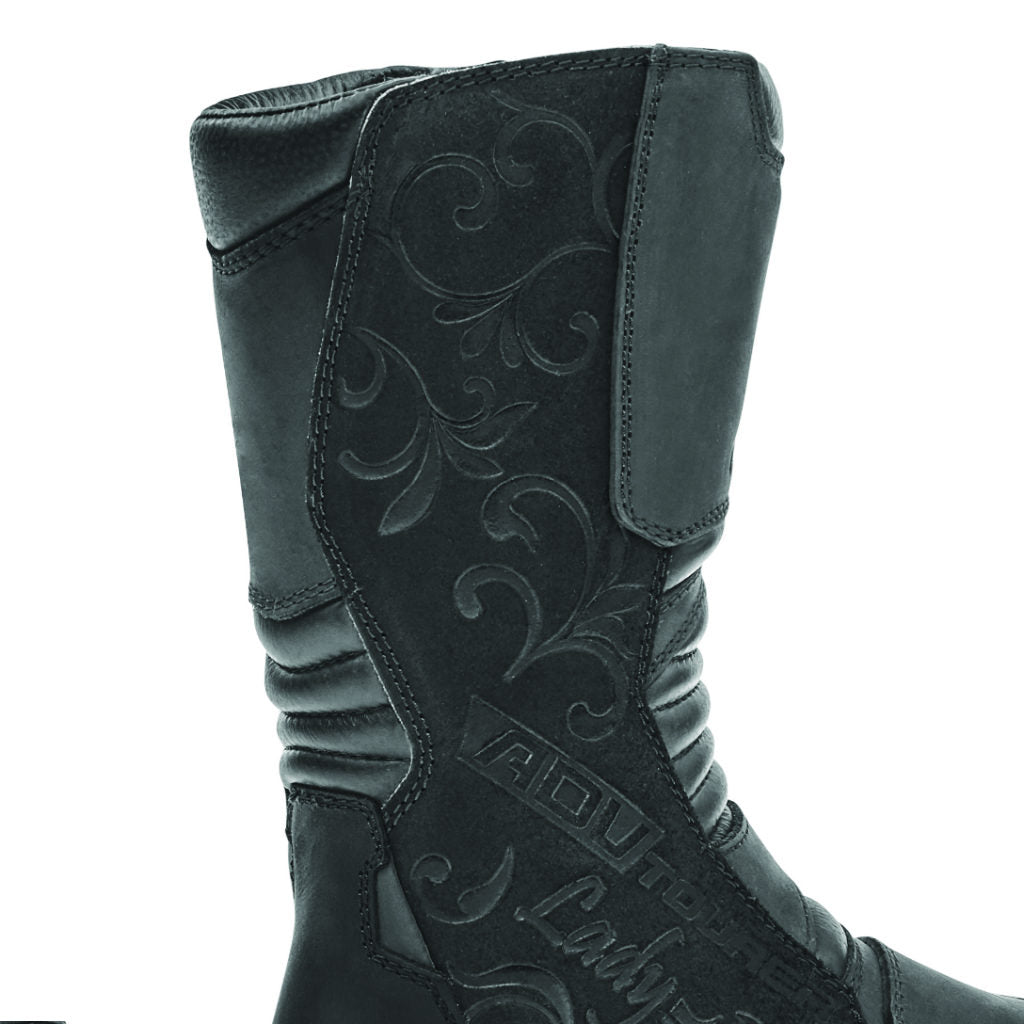 Forma ADV Tourer Lady motorcycle boots, black heat