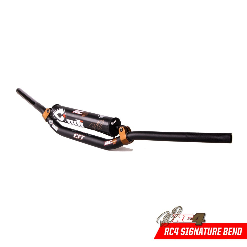 ODI RC Signature Handlebars (H904CFB) – Controlled Flex, 1 1/8, Black