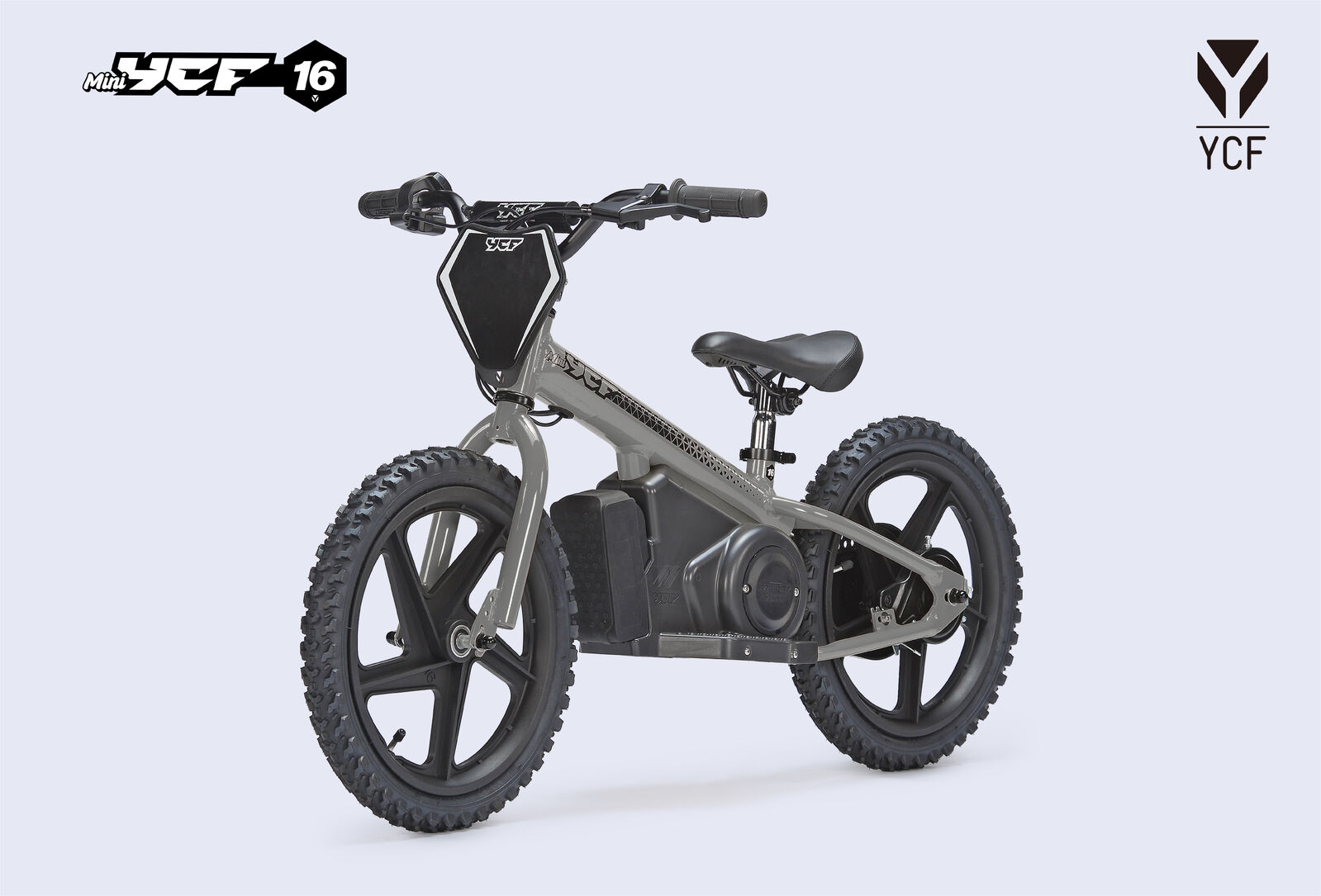 2025 YCF 16" Electric Balance Bike - Grey